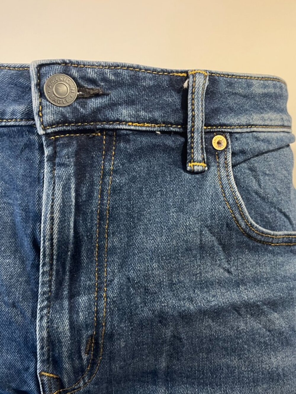 American Eagle Men's AirFlex+ Denim Shorts - Size 36 - NWT $49.95 - Picture 3 of 6